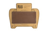 MastaPlasta Self-Adhesive Premium Leather Repair Patch - Tan 20cm x 10cm (8in x 4in). Your All-in-One Instant Upholstery-Quality Leather Repair Kit