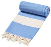 Sowel XXL Beach Towel, 100 x 200 cm, Lightweight, Blue, 100% Cotton