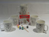 Children's Paint your own Animal Mug Cup Paint Filler Brush Christmas Stocking