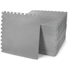 Signature Fitness Puzzle Exercise Mat with EVA Foam Interlocking Tiles for MMA, Exercise, Gymnastics and Home Gym Protective Flooring, 1/2" Thick, 144