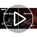Trend Door Stand Carpentry Tool for Hinge & Door Installation, 32 - 55mm Thickness, D/STAND/A