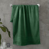 Catherine Lansfield Zero Twist Cotton 70x120cm Bath Towel Dark Green