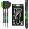 Target Darts Vapor 8 Black 80% Tungsten Steel Tip Darts Set 21 G Green