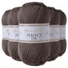Utopia Crafts DK Double Knitting Yarn, 5X 100g (Steel Grey)