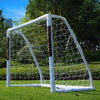 NORTHERN STONE Ultimate All Weather uPVC Football Goal 6ft x 4ft Garden Portable Football Goals 70mm Thick PVC Goal Posts + Football Net Integrated