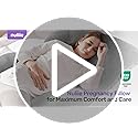 Nuliie Pregnancy Pillow for Sleeping, U Shaped Full Body Pillow Pregnancy Pillows, Maternity Pillow Support for Back, Hips, Legs for Pregnant Women, With Washable Velvet Cover (Green)