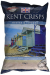 Kent Crisps Oyster/Vinegar 150 g (Pack of 10)