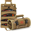 BAQRAXIA Tool Bag, Roll Up Small Tools Box Storage, Heavy Duty Tool Organizer with 2 Detachable Tool Pouch, Tool Gifts for Men Dad Husband Boyfriend
