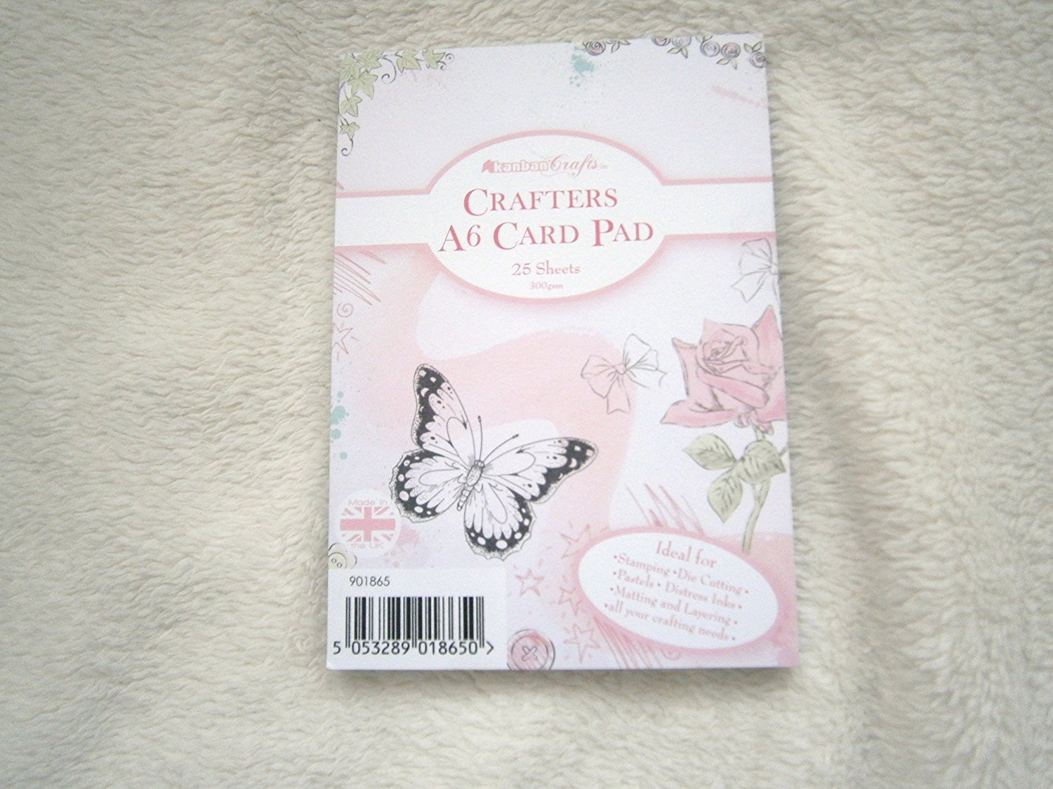 crafters a6 card pad 25sheets pad