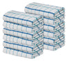 Quick Cleaning Supplies - 12 Kitchen Terry Tea Towel Set - Cotton ? Reusable and Highly Absorbent Essential Dish Cloths - 39 x 65 cm - Tea Towels and