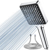 Magichome Shower Head and Hose 1.5m, High Pressure Shower Head with 6 Spray Modes, Universal Handheld Showerhead for Low Water Pressure