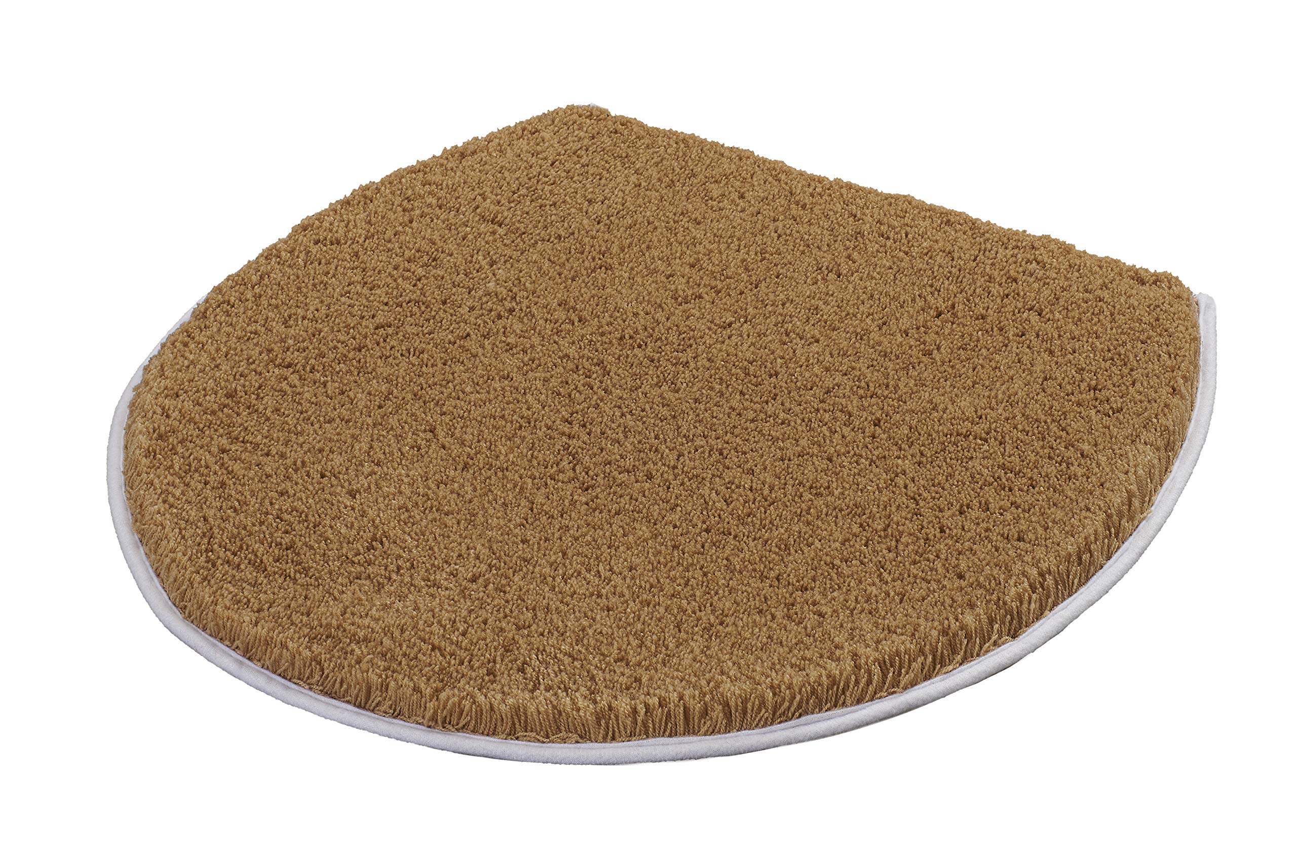 Kleine Wolke "Soft Toilet Seat Cover, Brown/White, 47 x 50 cm