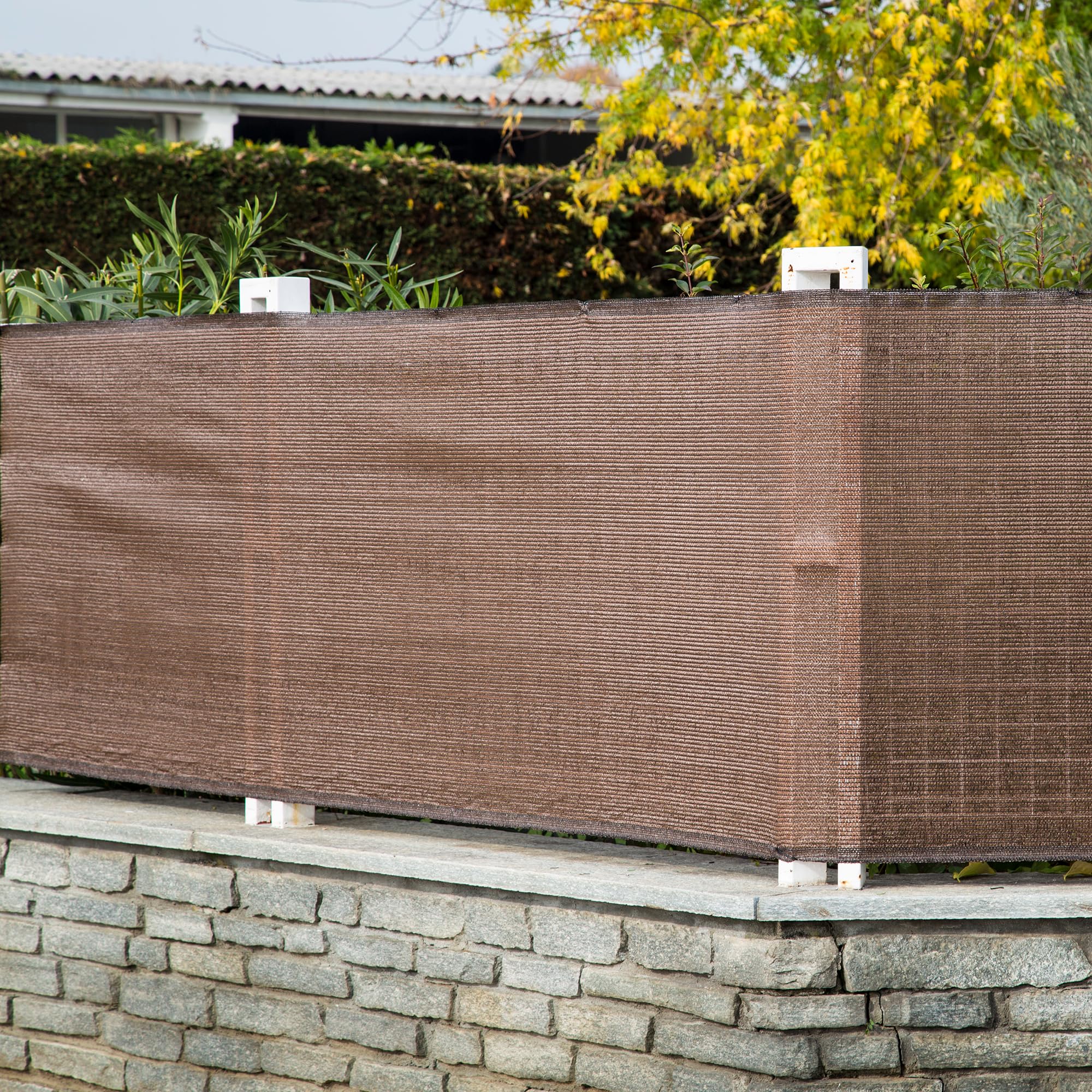 Tenax Brise Vue Opaque Opaque Sunny Corten Steak 2 x 10m 1A150271