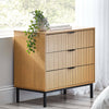 Julian Bowen Beige Sia 3 Drawer Chest