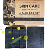 Poola & Bloom Men's Natural Exfoliating Cleansing Bar Set of 4-vegan Organic Charcoal Peppermint Deep Cleansing Handmade Suitable for Face and Body