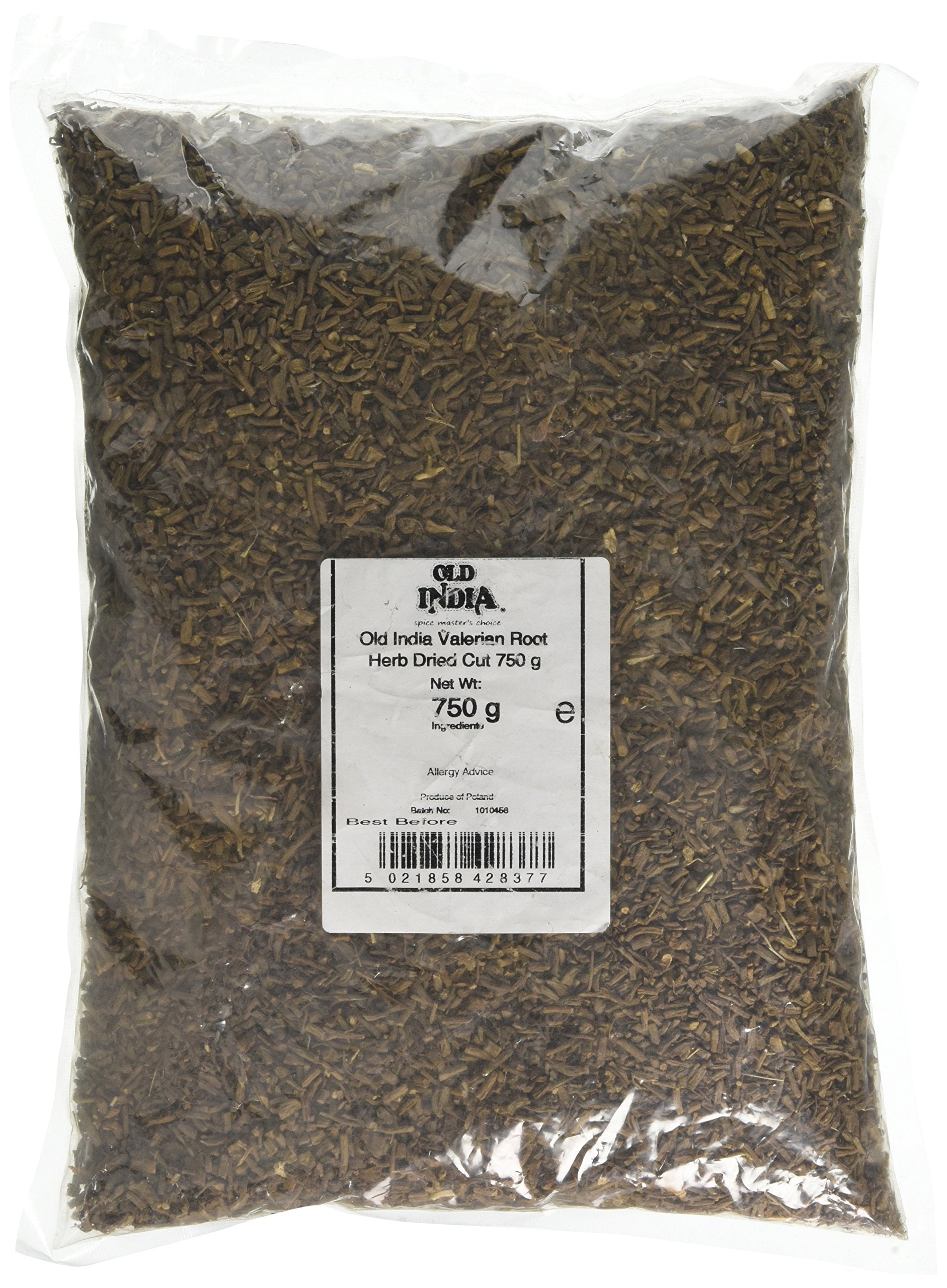Old India Valerian Root Herb Dried Cut 750 g