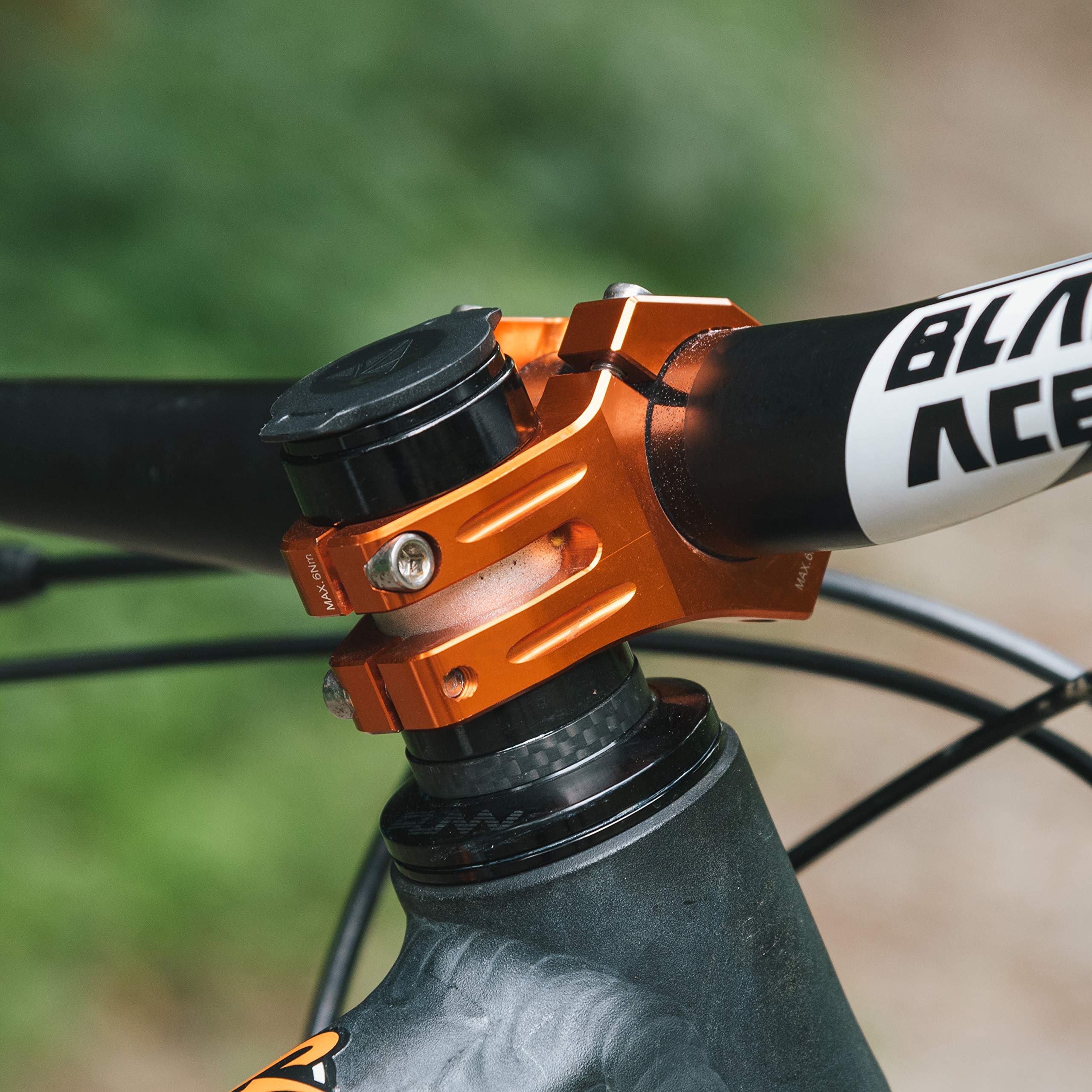 Funn Funnduro MTB Stem with 35mm Bar Clamp - The Ultimate Ultralight and Tough Alloy Bicycle Stem for Mountain Bike and BMX Bike, Length 35mm stem
