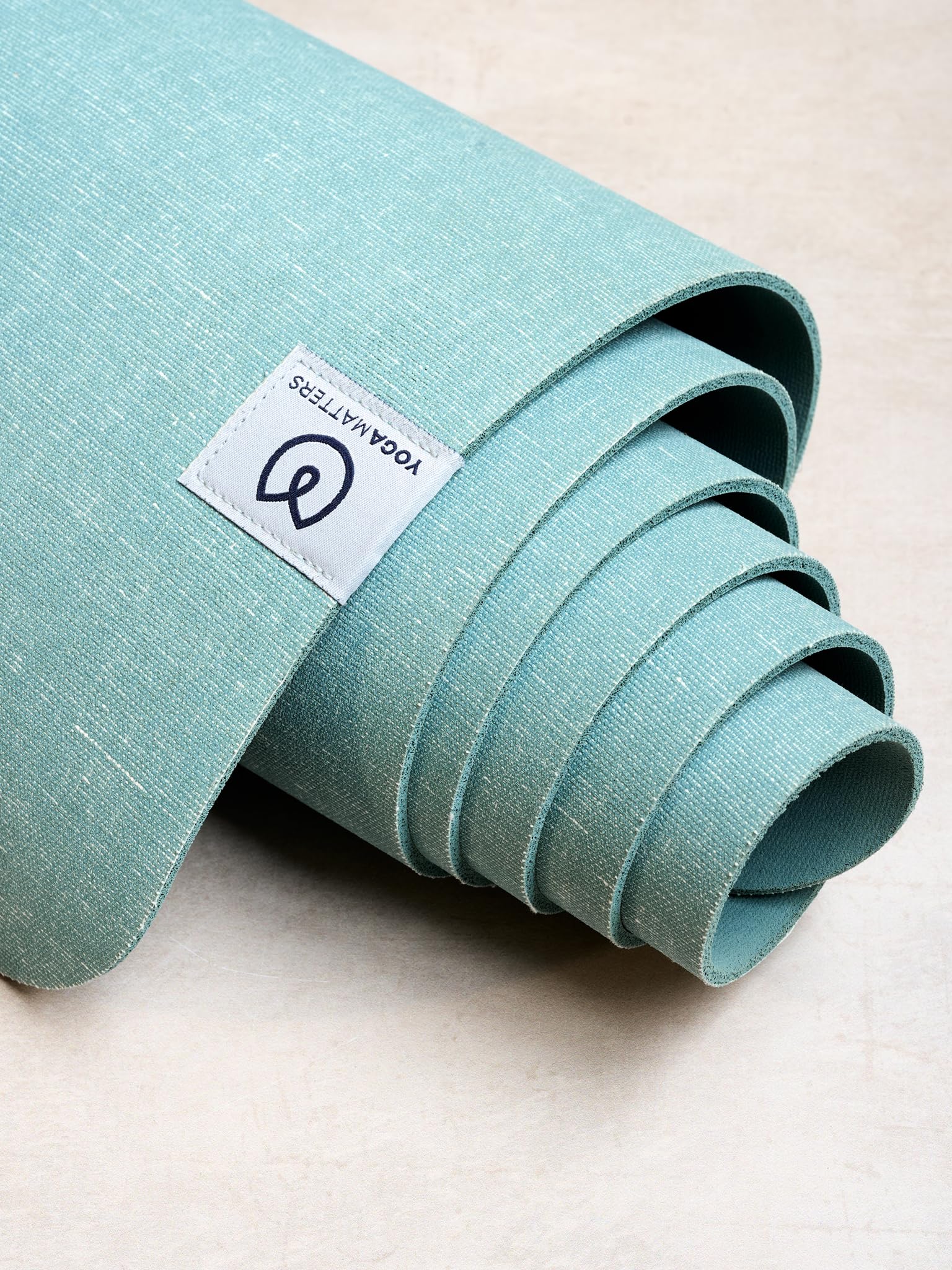 Yogamatters Eco Rise Yoga Mat 3mm | Eco Friendly and Vegan | Natural Tree Rubber | Non-Slip Exercise Mat for Yoga, Pilates, Gym and Fitness