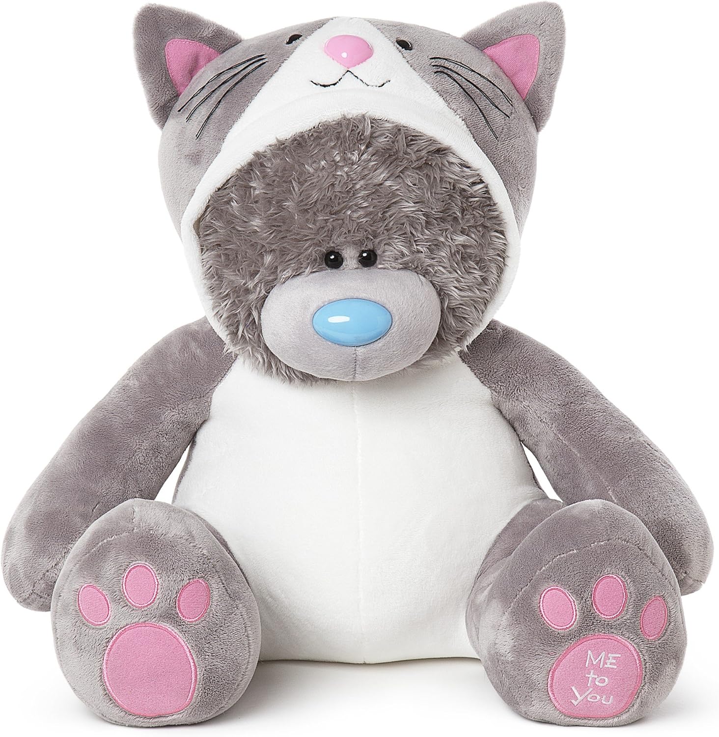 Me to You Tatty Teddy Bear Dressed As Cat XL - 24