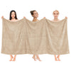 Cotton Paradise Oversized Bath Sheet, 100% Cotton 40x80 Clearance Bath Towel Sheet, Jumbo Large Bath Towel for Bathroom, Sand Taupe Bath Sheet