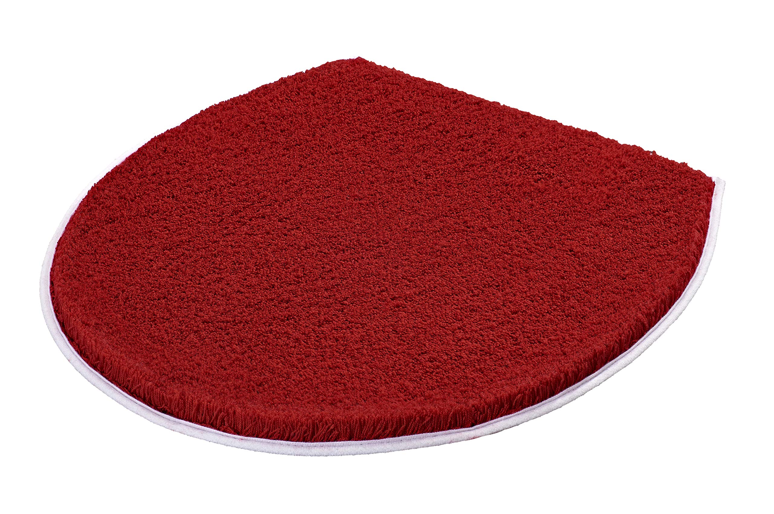 Kleine Wolke "Soft Toilet Seat Cover, Red/Grey, 47 x 50 cm