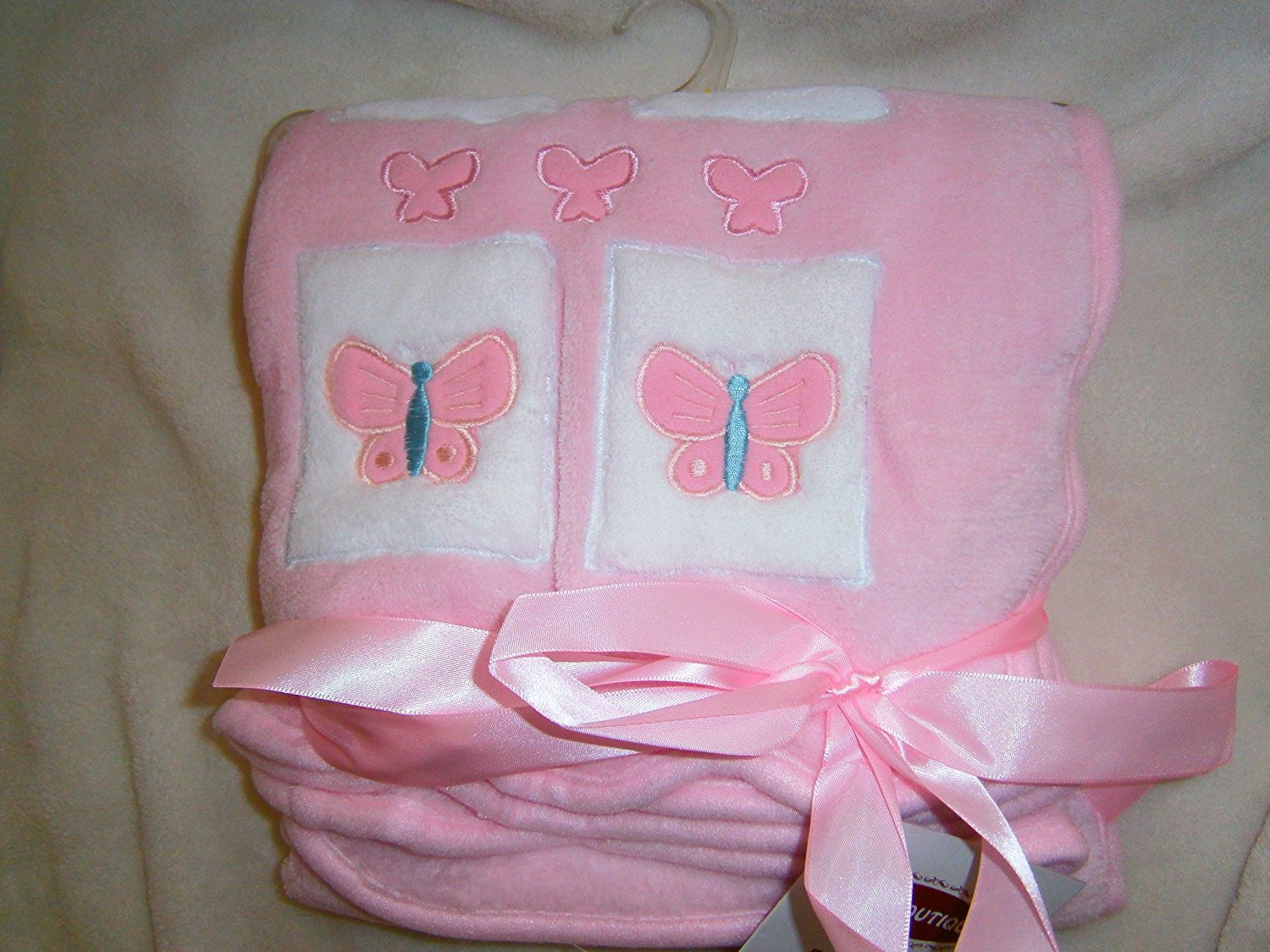 bobo boutique extra soft blanket 80x100cm pink