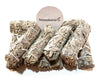 NessaStores 16 pcs California White Sage Smudge Sticks, 4-Inch Hand Tied, All Natural, Ethically Sourced for Home Cleansing, Stress Relief, & Clearing