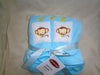 bobo boutique extra soft blanket 80x100cm blue