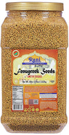 Rani Fenugreek (Methi) Seeds Whole 128oz (8lbs) 3.62kg Bulk PET Jar, Trigonella foenum graecum ~ All Natural | Vegan | Gluten Friendly | Non-GMO |