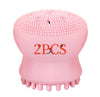 Cartoon octopus silicone wash brush foaming cleansing brush Manual facial massage brush cleansing brush brush bubbler