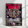 Soundgarden "Badmotorfinger" Album Cover Poster - with Complete Tracklist