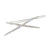 Full diamond cross hairpin edge