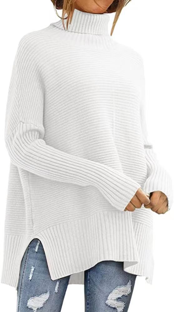Lazy Wind Bat Sleeve Loose Pullover Sweater