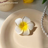 Princess On The Run Plumeria Rubra Hairpin Headdress