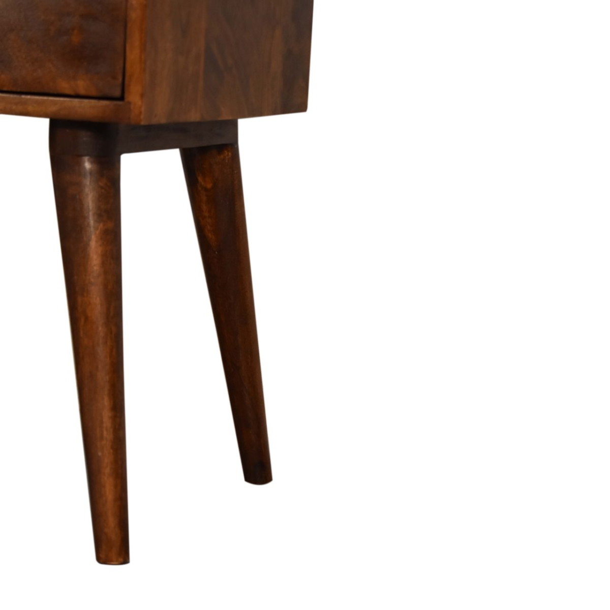Artisan Furniture Solid Wood Chestnut Modern Solid Wood Bedside
