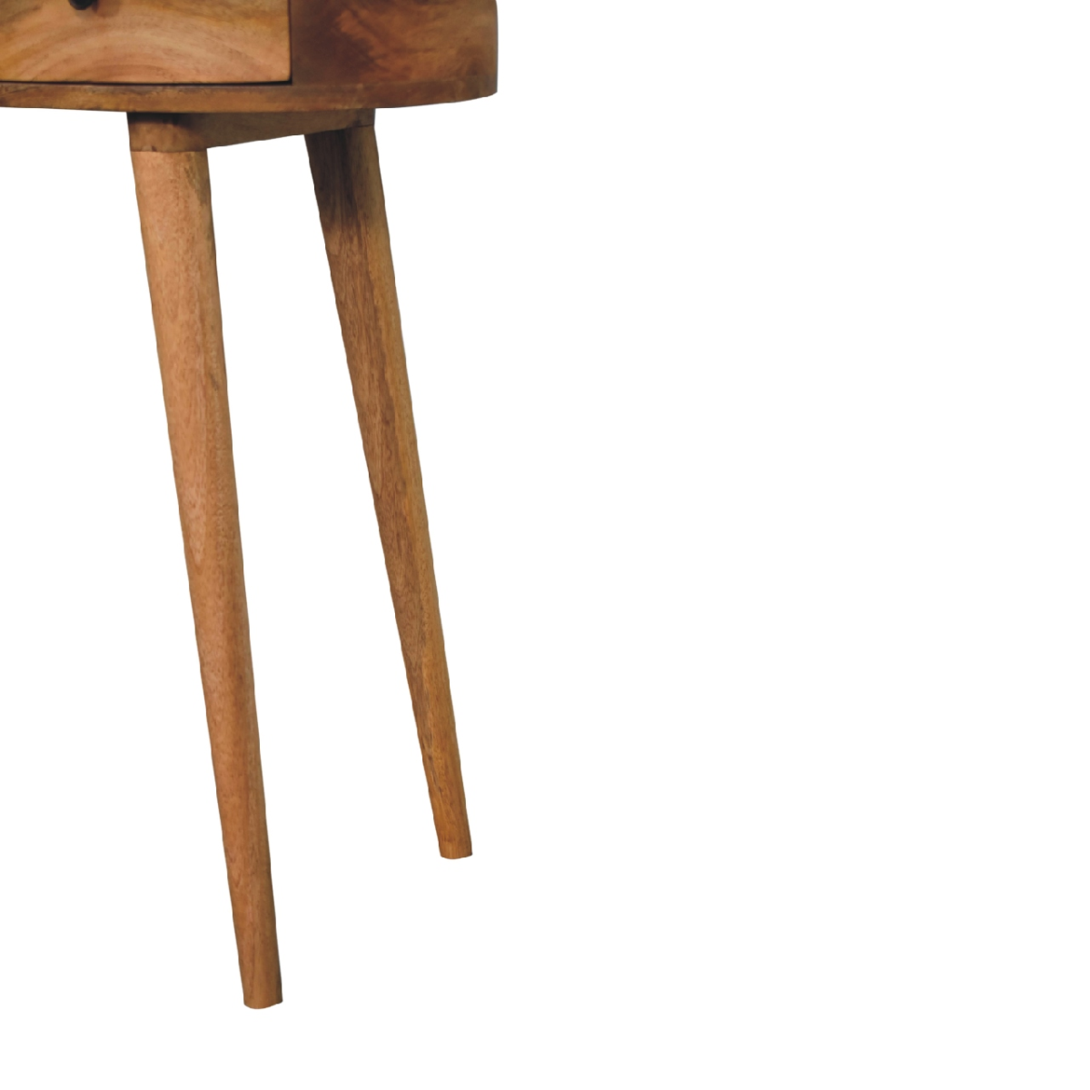 Artisan Furniture Solid Wood Oak-ish Wave Writing Desk