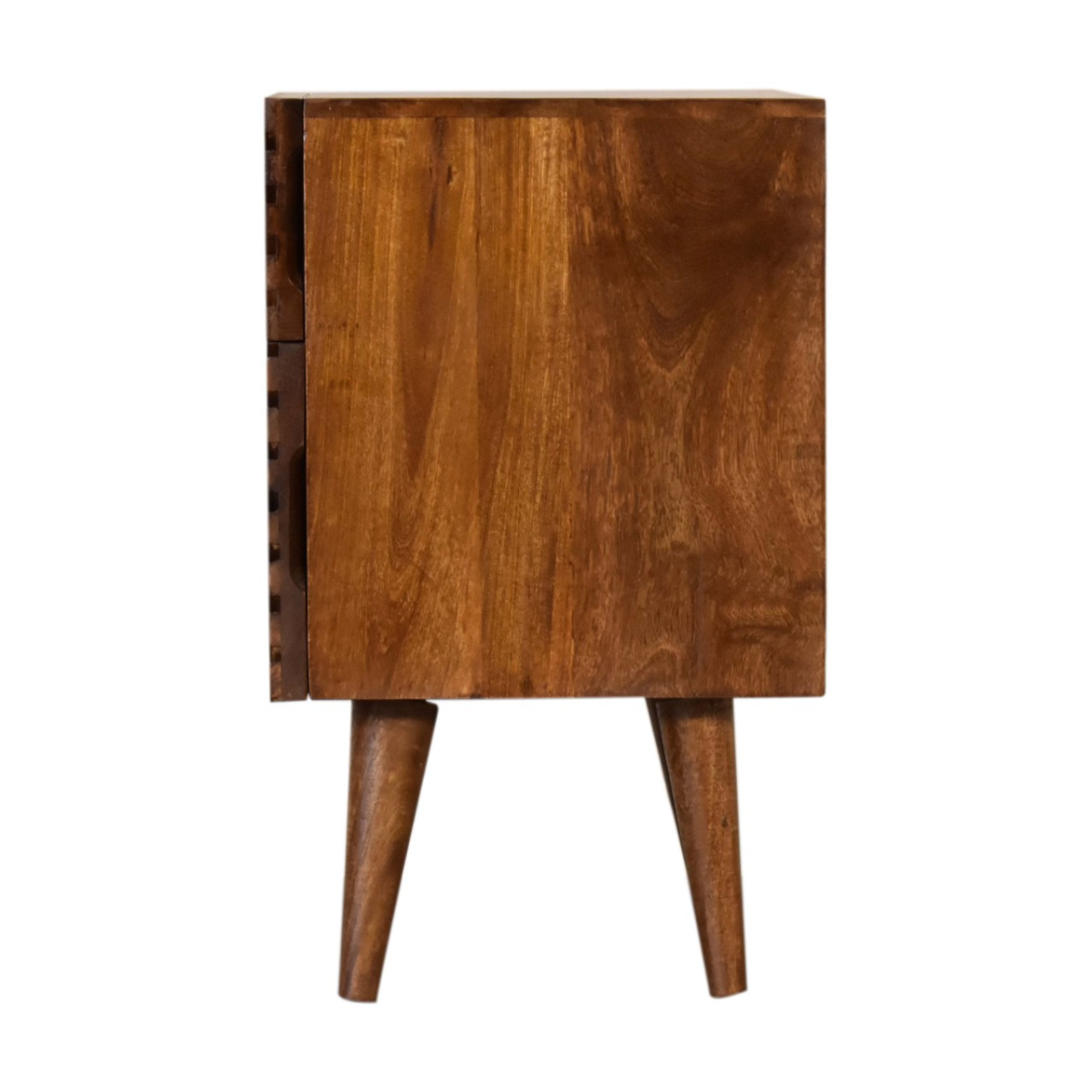 Artisan Furniture Solid Wood Lille 2 Drawer Bedside