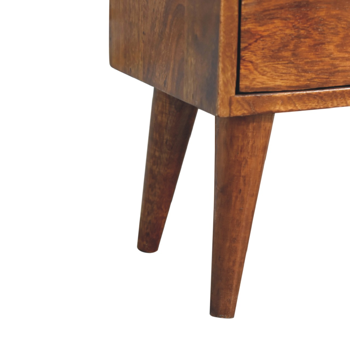 Artisan Furniture Solid Wood Mini Chestnut Modern Bedside