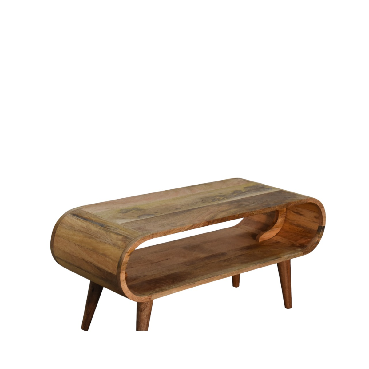 Artisan Furniture Solid Wood Amaya Nordic Style Oak-ish Coffee Table