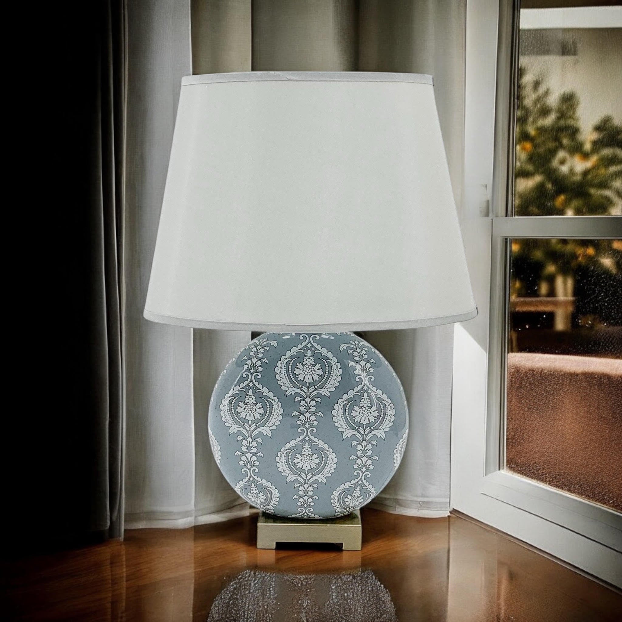 42CM LAMP AND SHADE