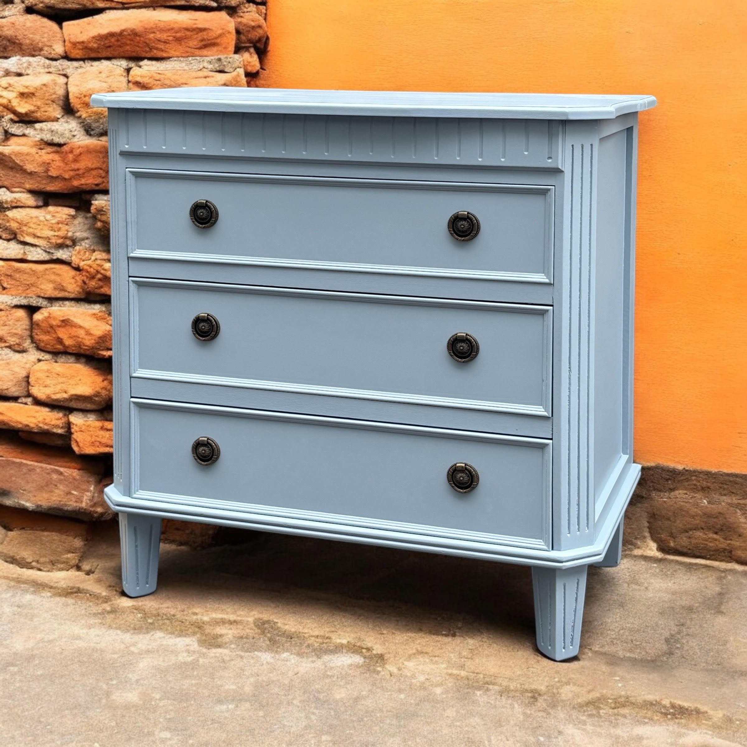 68CM 3 DRAWER CHEST OF DRAWERS