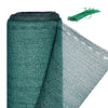 Relaxdays Fence Netting, Privacy Shield For Fences & Railing, HDPE Net, UV-resistant, Weatherproof, 1x15m, Green