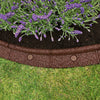 FlexiBorder - Lawn Edging - Flexible Garden Edging Border for Grass Lawns - Pathways - Raised Borders - Artificial Grass - Brown - 2 x 1m Lengths