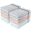 Infinity Tea Towels Kitchen | Cotton Kitchen Tea Towel Sets | Super Absorbent Cloth, Quick Dry Cloths | Lint free & Fade Resistant (12, Terry Towel)