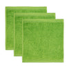 M?ve 3er set Superwuschel soap cloth 30 x 30 cm made of 100% cotton, peridot