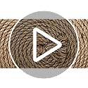 Aoneky Natural Jute Rope - 14/16/20/25/30/40/50mm Heavy Duty Twisted Hemp Rope for Crafts Nautical, Cat Scratching Post, Chandelier, Climbing, Hammock - Garden Decking Rope for Decorate (22mm / 30m)