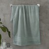Catherine Lansfield Zero Twist Cotton 70x120cm Bath Towel Sage Green