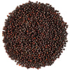 Black Mustard Seeds Whole Organic - Brown Mustard Seed Spicy Ingriedient - Dark 700g