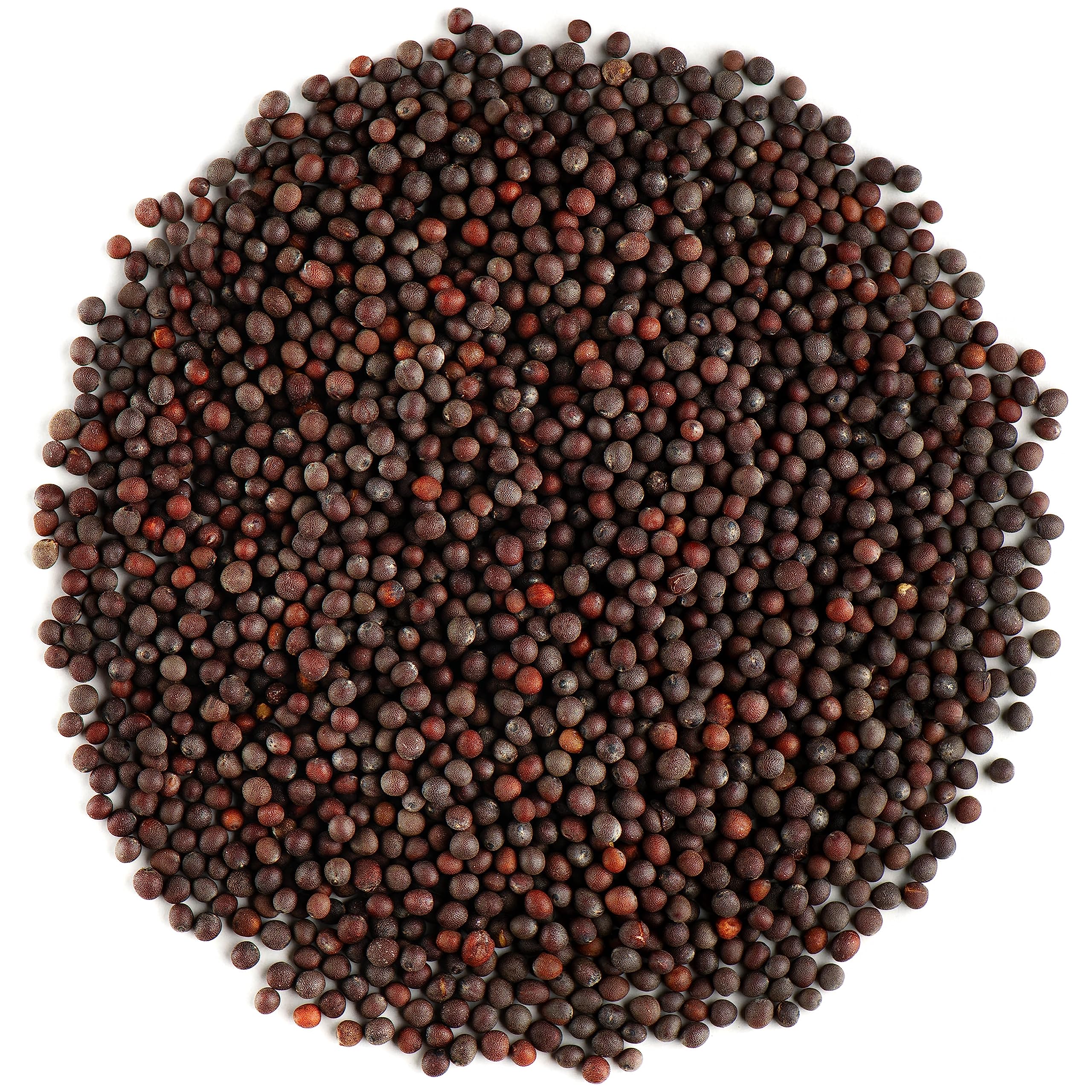 Black Mustard Seeds Whole Organic - Brown Mustard Seed Spicy Ingriedient - Dark 700g
