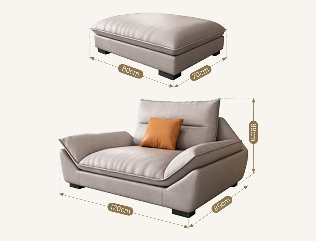 A900 Quinn Four Seater, Four Seater Corner Sofa, Leathaire